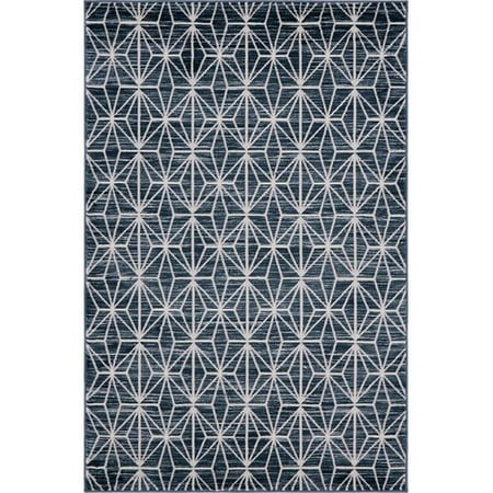 - Jill Zarin Uptown Fifth Avenue Navy Blue Area Rug