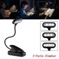 thumbnail image 1 of LED Reading Lamp Clamp Light USB Rechargeable Book Lamp Small Book Light, 1 of 5