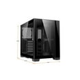 thumbnail image 3 of LIAN LI O11D MINI-X Black SPCC / Aluminum / Tempered Glass ATX Mini Tower Computer Case, 3 of 13