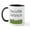 White/Black Inside, variant on CafePress - Golf Balls Mug - 11 oz Ceramic Mug - Novelty Coffee Tea Cup