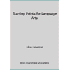 Starting Points for Language Arts [Paperback - Used]