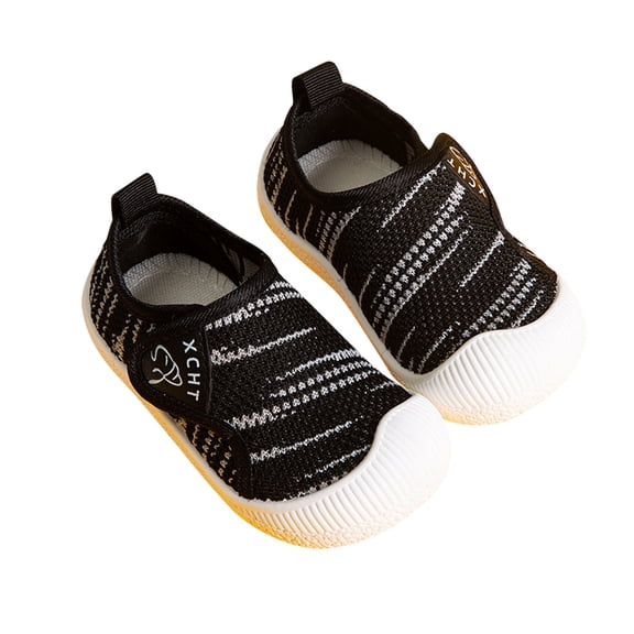 Owordtank Toddler Walking Shoes Slip On Toddler Shoes Boys Girls Kids Sports Sneakers Casual School Shoes Barefoot Shoes