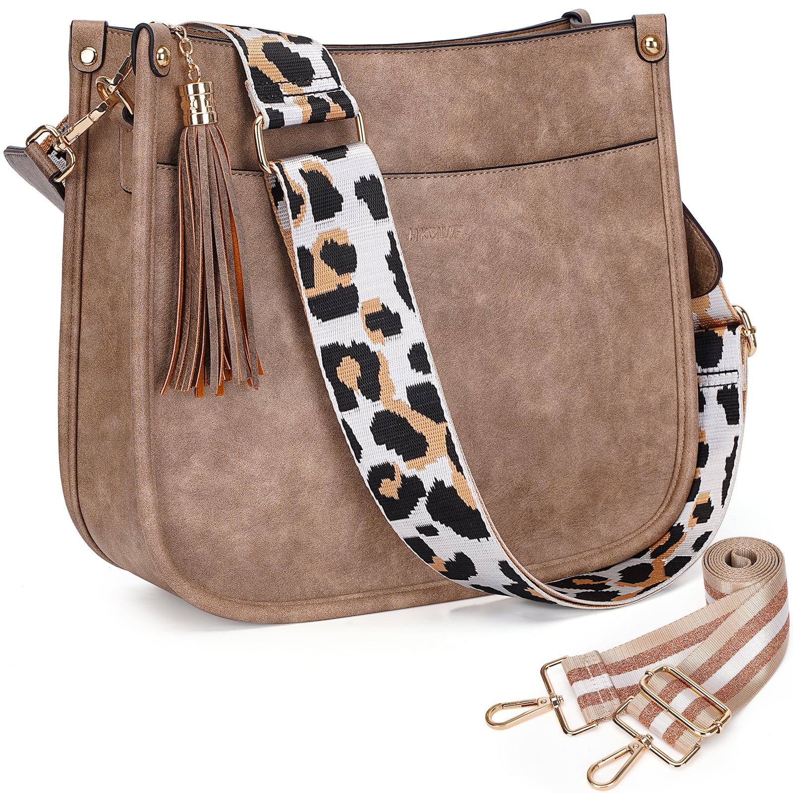 HKCLUF Crossbody Bags for Women Designer Leather Hobo HKCLUF Crossbody Bags for Women Designer Leather Hobo