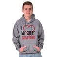 thumbnail image 4 of Funny Cute Set for Couples Matching Men's Big & Tall Graphic Hoodie Brisco Brands 4X, 4 of 5
