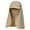 Khaki, variant on LiuXxxx Outdoor Breathable Sun Hat Shawl Cap for Men Women Baseball Style Headwear Khaki