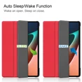 thumbnail image 3 of Hard Back Shell For Coque TCL Tab 10s 9080G Smart Case Tri-folded Standing Cover for TCL NXTPAPER 10s 9081X 9081X2 Tablet Funda Black TCL Tab 10s 2021, 3 of 6