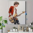 thumbnail image 4 of Bass Guitarist Canvas Print Wall Art for Living Room Bedroom Music Room Studio Office Bar Cafe Decor, 4 of 8