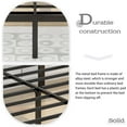 thumbnail image 4 of Alazyhome14 inch Metal Platform Frame with Heavy Duty Steel Slat Support, Standard Bed, 4 of 6