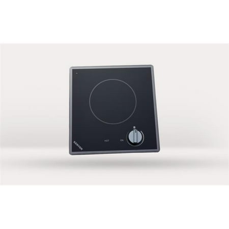 Kenyon B41709 Cortez Single Burner Cooktop, black with analog control - 6 .5 inch 208V UL