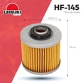 thumbnail image 3 of Filtro Aceite HF-145 Moto Yamaha V-star650 Xvs650 Leiruki, 3 of 5