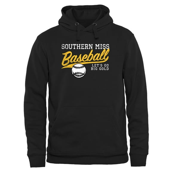 Southern Miss Golden Eagles Ballpark Pullover Hoodie - Black