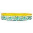 thumbnail image 4 of Bluescape Green Tropical 3-Ring Inflatable Swimming Pool for Kids, Round, Age 2 & up, Unisex, 4 of 7