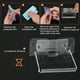 thumbnail image 5 of Uxcell Estantes Flotantes Pequeños de 8" Estantes Claros de Acrílico para Pared Estante de Pared Pequeño Estantes de Baño 2 Pcs, 5 of 7