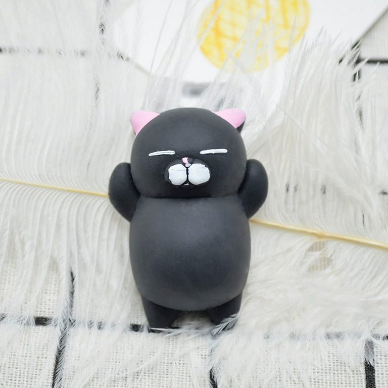 Hellobye〗Cute Mochi Squishy Cat Squeeze Healing Fun Kids