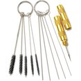 thumbnail image 1 of ORUYROP Airbrush Cleaning Kit, Air brush Trigger Cleaning Repair Tool Kit Including 5 Pcs Cleaning Needles, 5 Pcs Cleaning Brushes & 1 Wash Needle, 1 of 5