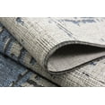thumbnail image 4 of Rug Branch Contemporary Abstract Splash Blue Beige Indoor/ Outdoor Doormat Rug - 3x5, 4 of 7