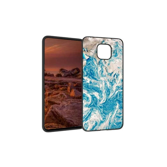 Blue-Marble999-86 Phone Case, Degined for Moto G Power 2021 Case Men Women, Flexible Silicone Shockproof Case for Moto G Power 2021