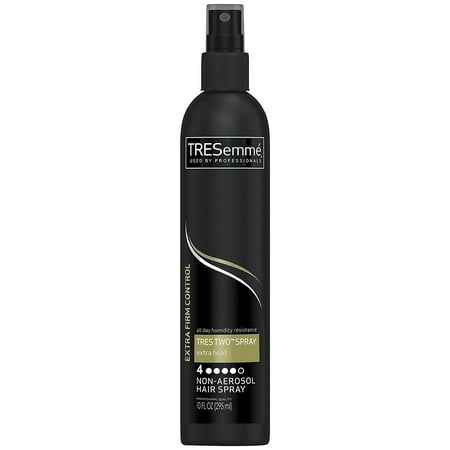 Hard Hold Hair Spray - TRESemmé TRES TWO Non Aerosol Hair Spray, Extra Hold 10 oz