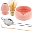 thumbnail image 1 of Premium Japanese Matcha Ceramic Set - 600ml Bowl with Bamboo Whisk, Scoop & Stand for Authentic Tea Ceremony Experience, 1 of 6