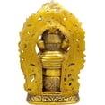 thumbnail image 3 of AONA Brass Handcrafted Antique Finish Bhagwan Ganpati Sitting Idol (9 Inch), 3 of 3
