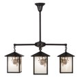 thumbnail image 6 of Meyda 60911 32 in. Seneca Winter Pine 4 Light Chandelier - Craftsman Brown, 6 of 7