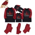 thumbnail image 5 of Family Christmas Pjs Matching Sets Christmas Pajamas for Family Merry Christmas Pjs Holiday Xmas Jammies Set Christmas Tree Print Plaid Sleepwear, 5 of 5