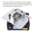 thumbnail image 4 of Table Saw, Mini Multifunctional Table Saw Electric Desktop Saws Small Household DIY Cutting Tool Woodworking Lathe Machine, 4 of 7