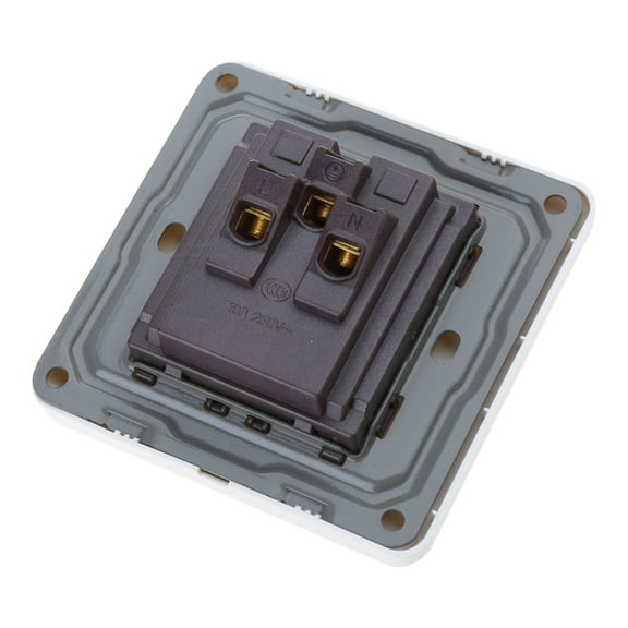 Universial 5 Hole Electric AC Power Outlet Panel Plate Wall Charger Dock Socket
