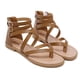 thumbnail image 2 of Sandalias planas romanas informales para mujer de verano Wmkox8yii  shjk1284, 2 of 9