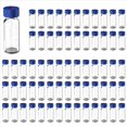 thumbnail image 1 of Paquete de 200 Viales para Muestreador Automático de 2 Ml - Viales para HPLC 9-425 Viales Transparentes con Tapones de Rosca Azules, Septos Rojos y Blancos, 1 of 5