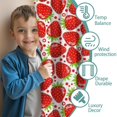 thumbnail image 3 of Blackout Kids Curtains,Red Strawberry Plants Fruit Childrens Insulated Curtains Set Of 2,Bedroom Essentials,Toddler Room Decor 42x63in(106x160cm), 3 of 4