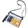 thumbnail image 1 of Bagenius Clear Purse Bolsa transparente aprobada por el estadio con correas extraíbles para el trabajo, eventos deportivos y conciertos, 1 of 5
