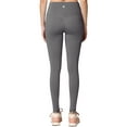 thumbnail image 2 of Made by Johnny Women's Peached Front Seamless Leggings with Inner Pocket Full-Length Yoga Pants XXL STONE_GREY, 2 of 6