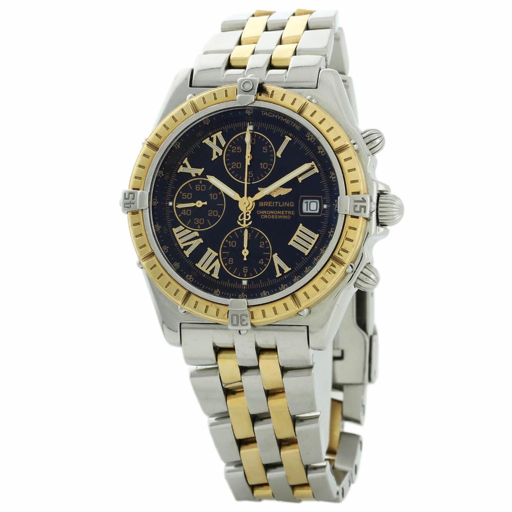 Pre-Owned Breitling Crosswind D13355 Steel Watch (Certified Authentic \u0026  Warranty) - Walmart.com