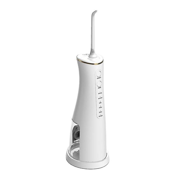 2022 Portable Ipx7 Dental inalámbrico Ser Recharable Irrigator 230ml con 5 modos 5 boquillas