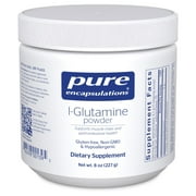 Pure Encapsulations L-Glutamine Powder - Supplement for Immune and Digestive Support, Gut Health and Lining, Metabolism, and Muscle Support* - With Pure Free-Form L-Glutamine - 8 Ounces