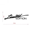 thumbnail image 2 of New Laser Decoration Car Reflective Laser Decal Car LIMITED EDITION Sticker Vinyl Car-styling Sticker WHITE, 2 of 8