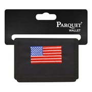 Men's Trifold Velcro Canvas Wallet