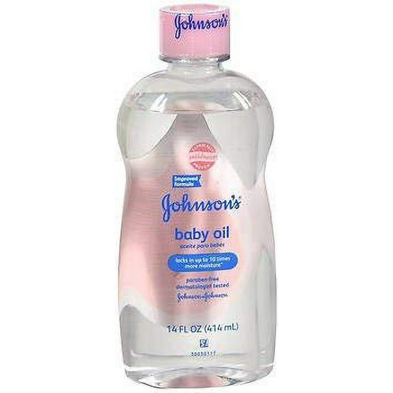 JOHNSON'S - Aceite para bebés de 20 onzas (paquete de 5)