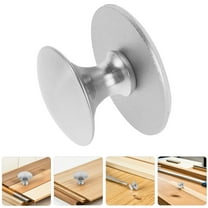 CIMAXIC 2-Pack Stainless Steel Cup Door Handles, No Drilling Needed, Easy Install for Home Use