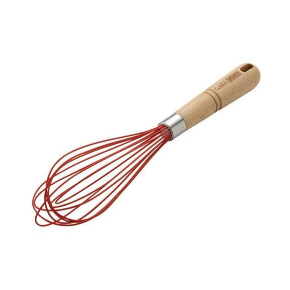 Cake Boss Wooden Tools and Gadgets 10" Stainless Steel Balloon Whisk