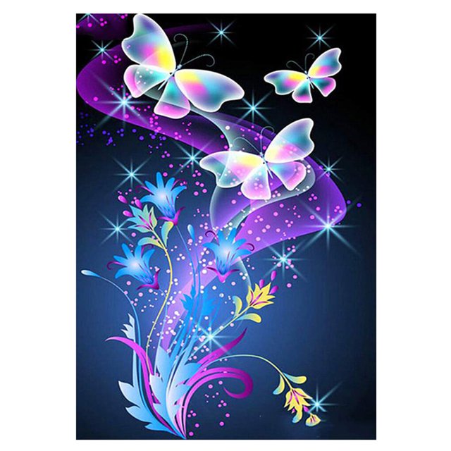 Full Diamond Painting Set DIY Craft Rhinestone Painting Living Room Home Wall Decoration