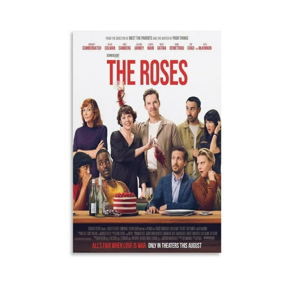 The Roses - Vintage Blockbuster Movie Poster 2025 New Movie Poster Canvas Wall Art