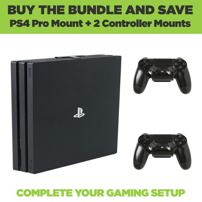 HIDEit Mounts PS4 Pro Wall Mount for PlayStation 4 Console - Made in - Walmart.com