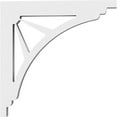 5/8"W X 6"D X 6"H Stanford Architectural Grade PVC Bracket