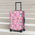 thumbnail image 6 of Fuzoiu pink Holiday Joy Print Suitcase Cover,Washable Luggage Covers for Suitcase,Elastic Luggage Protector Cover,Scratch Resistant Travel Suitcase Covers-X-Large, 6 of 7
