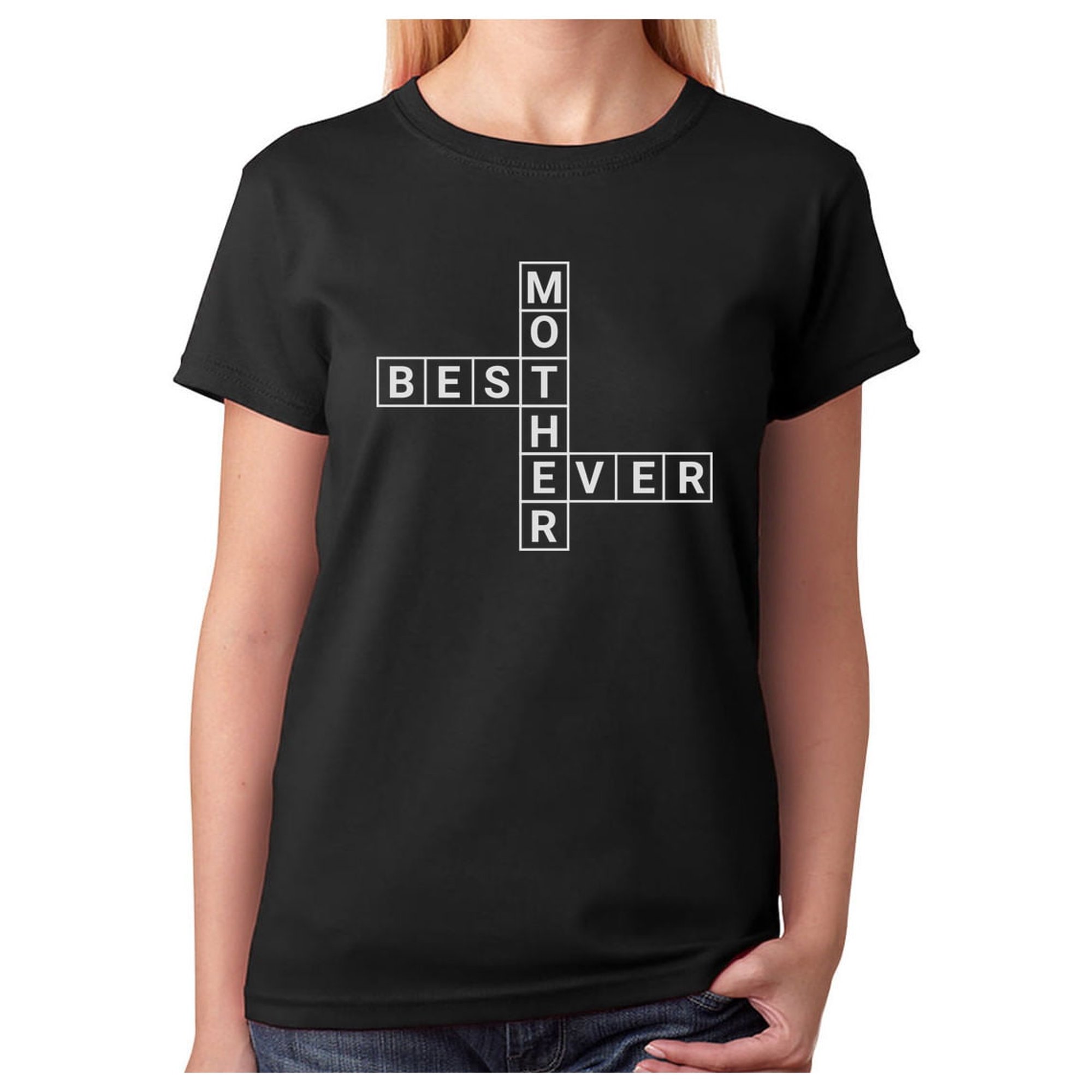 Mothers Day Gift Mom TShirts for Women T Shirts Mom Mother Shirt Women T-Shirt X-Large Black