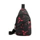 thumbnail image 1 of Bolsa de pecho para hombres para viajes y exteriores - Bolsa mensajera ligera de nailon con jack para auriculares y almacenamiento en varias capas, 1 of 2
