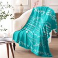 thumbnail image 3 of Birthday Gifts for Women, Birthday Gifts for Women Friendship Unique, Happy Birthday Gifts for Her Men Mom Grandma Wife, Best Birthday Gift Ideas, Happy Birthday Decorations Throw Blanket 50"x60" Red, 3 of 5