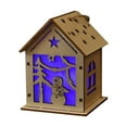 thumbnail image 2 of Xihbxyly Colgante Navideño de Madera, Diseño de Árbol Luminoso, Decoración Festiva para Ventana de Cabaña, Exhibición de Mesa Navideña, Decoración para Fiestas, Navidad o Acción de Gracias, Incluye 3, 2 of 2